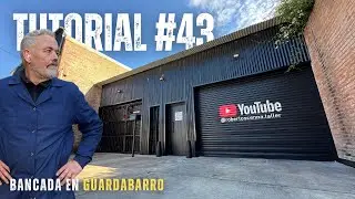 TUTORIAL CHAPISTA  #43 | BANCADA EN GUARDABARRO