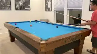 9 Ball Run Out 76 | 9&rsquo; Diamond Pool Table