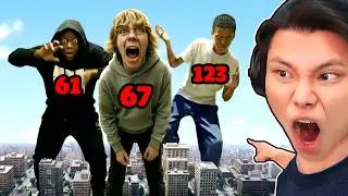 Cậu B&eacute; 67 Cao Khổng Lồ Ph&aacute; Th&agrave;nh Phố🤏🤪JayGray Kết Bạn Với Cậu B&eacute; 123 v&agrave; Cậu B&eacute; 61 TikTok Si&ecirc;u H&agrave;i