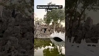 Mountain climbing day #shorts #viralvideo #emuze