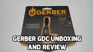 Gerber GDC Zip Knife Unboxing and Review for EDC (Every Day Carry)