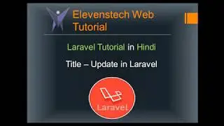 Edit & Update in Laravel