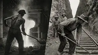 BRUTAL Jobs That Built America: RARE 1800s Photos