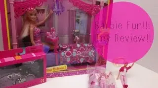 Barbie Fun!!! Barbie Glam Bedroom, Barbie Mcdonalds Happy Meal Toy, Barbie Fashion!