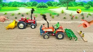 Amazing Diy Mini Tractor Plugging Machine | Top Creative Scientific Idea @sanocreator