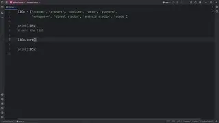 list methos in #python #programming  pt2