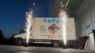 Sparkles (koude vonken) voor openingsdans, bedrijfsopening of elk feestelijk moment Demo-Leeborent.n