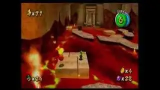 Super Mario Galaxy - Freezeflame Galaxy - Freezeflame's Blistering Core