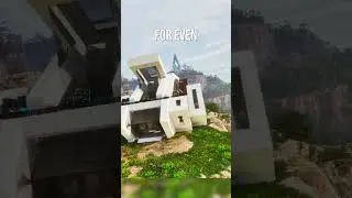 How To Build a Modern Tek Base with Tek Bunker in ARK: Survival Ascended!