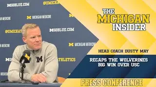 Michigan basketball: Dusty May recaps the Wolverines' big win over USC