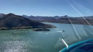 Approach to Day Water Operations - Bell 412 Helicopter