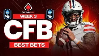 Friday College Football Props and Picks | Prizepicks | Week 3 CFB