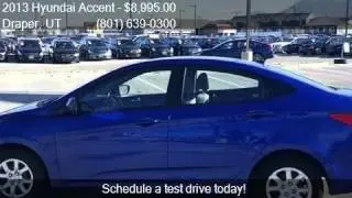 2013 Hyundai Accent GLS 4dr Sedan 6A for sale in Draper, UT