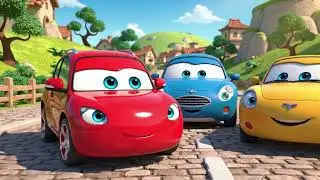 Turbo Town Adventures 🚗 | Let&rsquo;s Roll Together! | Kids Song
