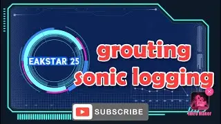 grouting sonic logging pipe