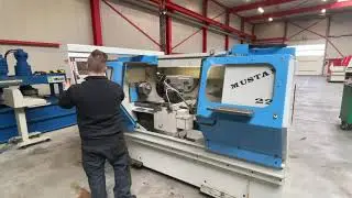 Pinacho Mustang 225 CNC Lathe with Fagor 8055 CNC Lathe Drehmaschine MACH4METAL 1-2
