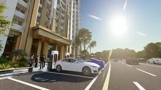UZBEKISTAN TASHKENT PROJECT #MANHATTAN  JK ANIMATION SCENE FOR #FDG EXTERIOR SCENE