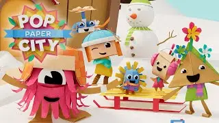 Snow Day ☃️ FULL EPISODE ✂️ Pop Paper City #Christmas