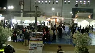 2026年1月17日土曜日「第28回1.17KOBEに灯りをinながた」JR新長田駅前広場からの実況中継