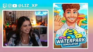 CHAOS in Waterpark Simulator | VOD | LizXP