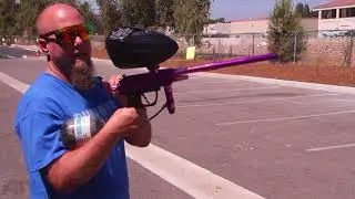 Azodin KDII Paintball Gun - Shooting