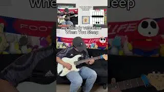 my bloody valentine - When You Sleep guitar tutorial