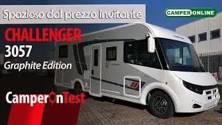 Challenger 3057 Graphite Edition: un motorhome dagli spazi generosi, ma con un prezzo invitante