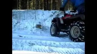 'TS' Suzuki Quadmaster 500 Offroad and Drifting