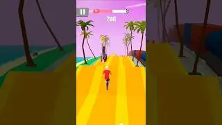 BIKE RUSH DUEL RACE 6 WITH LEAF BIKE IN MIAMI 😶 #shorts #android #ios #gaming #gameplay #bikerush