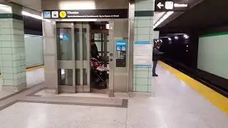 4 Floors TTC Elevator! Northern Hydraulic Elevator at St. George Subway Station, Toronto ON