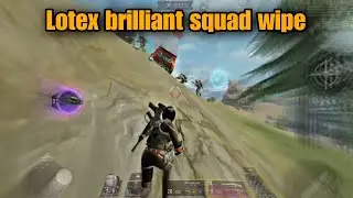 Epic Lotex 1v4 Squad Elimination that You Have to See to Believe