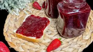 🔝Easiest❗️MOST DELICIOUS!! Strawberry Jam Recipe You'll EVER Find❗️ No gelatin, no water added