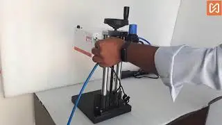Installation of Simple Marker | MarknStamp| Manufacturer of dot peen marking machines