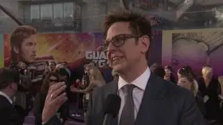 Guardians of the Galaxy Vol. 2: Director James Gunn Red Carpet Movie Premiere Interview | ScreenSlam