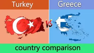 Turkey vs Greece country comparison 2023 