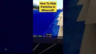 How to Hide Particles #build #minecraft #new #command #gameplay