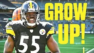Joey Porter SR Takes Shots At Big Ben & James Harrison! 