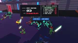Clone drone in the dange zone Endless mode 93 Insanium(World Record)