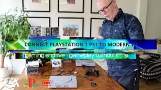 3 способа подключения PlayStation 1 PS1 к современному телевизору Smart TV Как подключить PlayStation 1 к телевизору