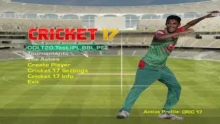 Ea Cricket 2017 Gameplay !! India vs New Zealand