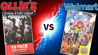 Ollie's VS Walmart &bull; Who Has The Better Retailer Comics Pack? &bull; Breaking Down The Total Value
