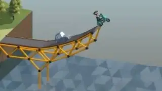 JUMPING THE RAMPS! (Poly Bridge)