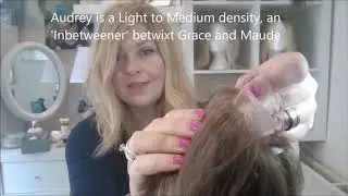 Meet Audrey our New Lace Front Monotop Hair Enhancer By Beautiful Betsy