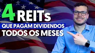 4 REITS para receber DIVIDENDOS EM D&Oacute;LAR todos os meses