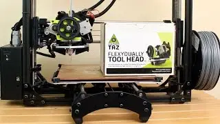 Головка экструдера LulzBot FlexyDually Dual на TAZ5 | Джеймс Брутон
