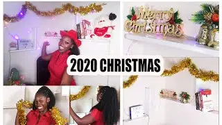 2020 CHRISTMAS :DECORATE WITH ME / Cheap, DIY, Minimalist Xmas Decor!