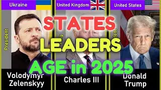 States Leaders Age in 2025 - Is Surprising!