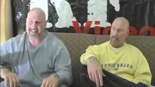 Harris Brothers beatup The Sandman in ECW