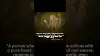 Mastering Selfless Action Bhagavad Gita #shorts #krishna #MindControl #life