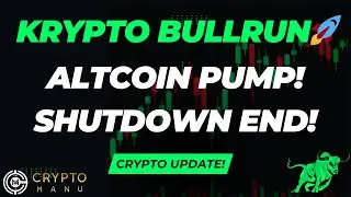 IS THE CRYPTO ROCKET TAKING OFF?! 🚀 SHUTDOWN END + STIMULUS = ALTCOIN SEASON?!😳🤑